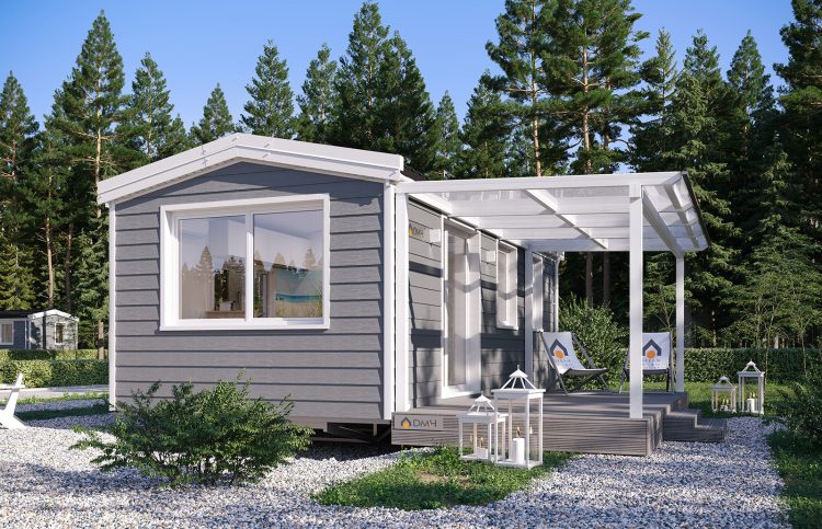 Domek mobilny model B wariant 6